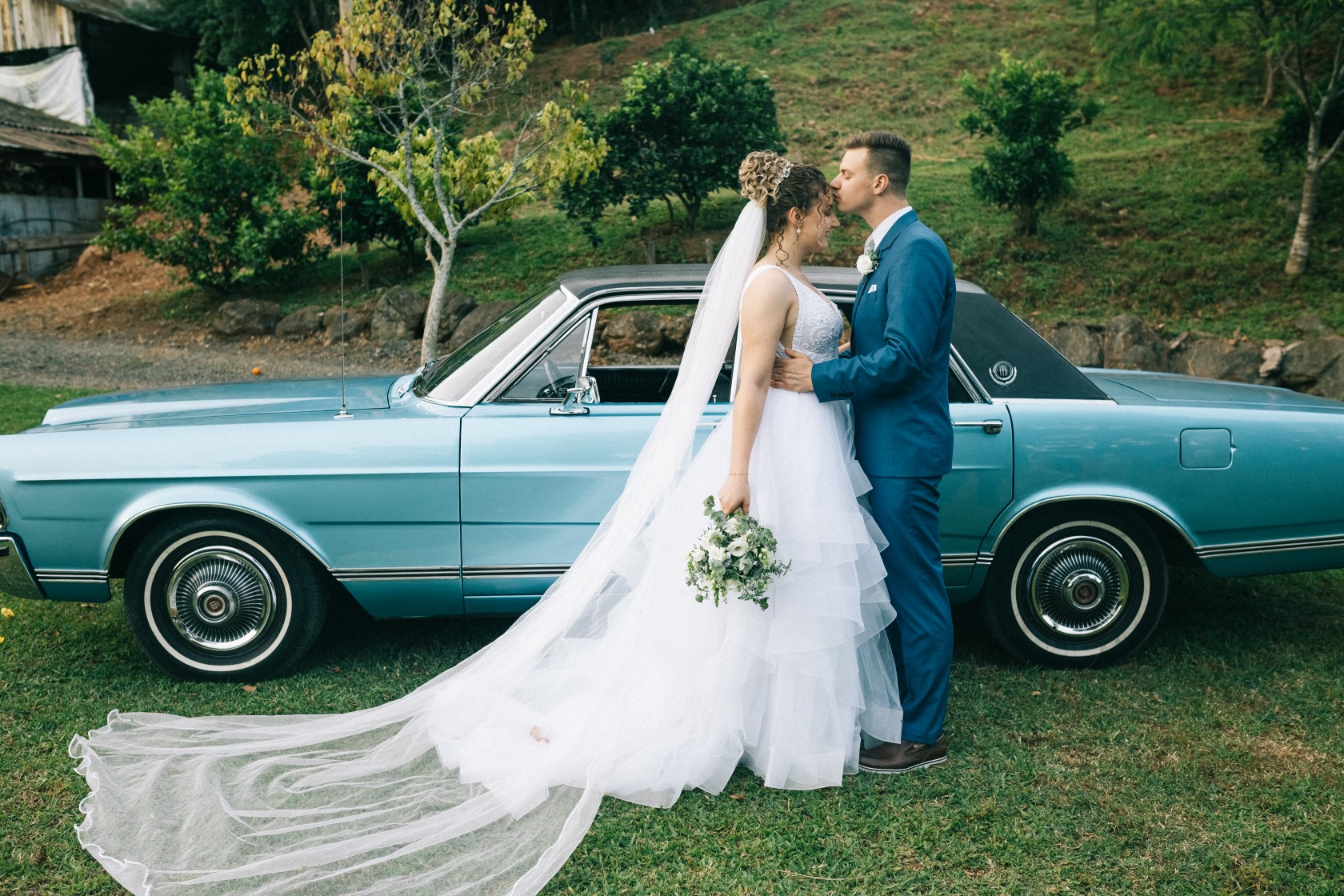 Foto dos noivos - fotografia de casamento